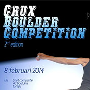 2ème édition de la Crux Boulder Competition le 8 février