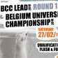 Coupe de Belgique de difficulté le 27/2 à Brussels Monkeys Climbing