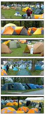 250 tentes exposées