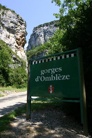 Gorges d'Omblèze