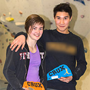 Clap deuxième pour la Crux Boulder Competition